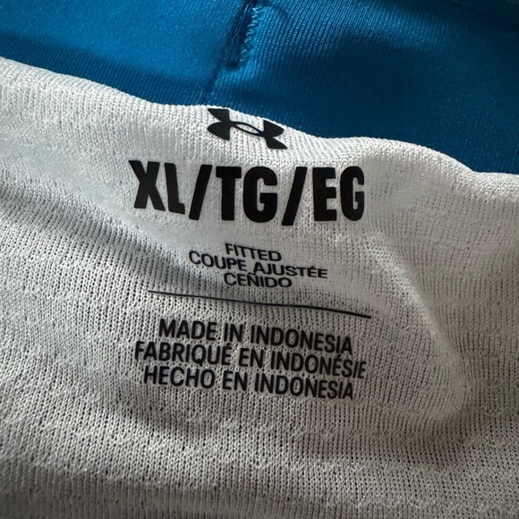 Men's UA Under Armour FITTED Run Up the Pace 5” Shorts Size XL - Picture 4 of 4